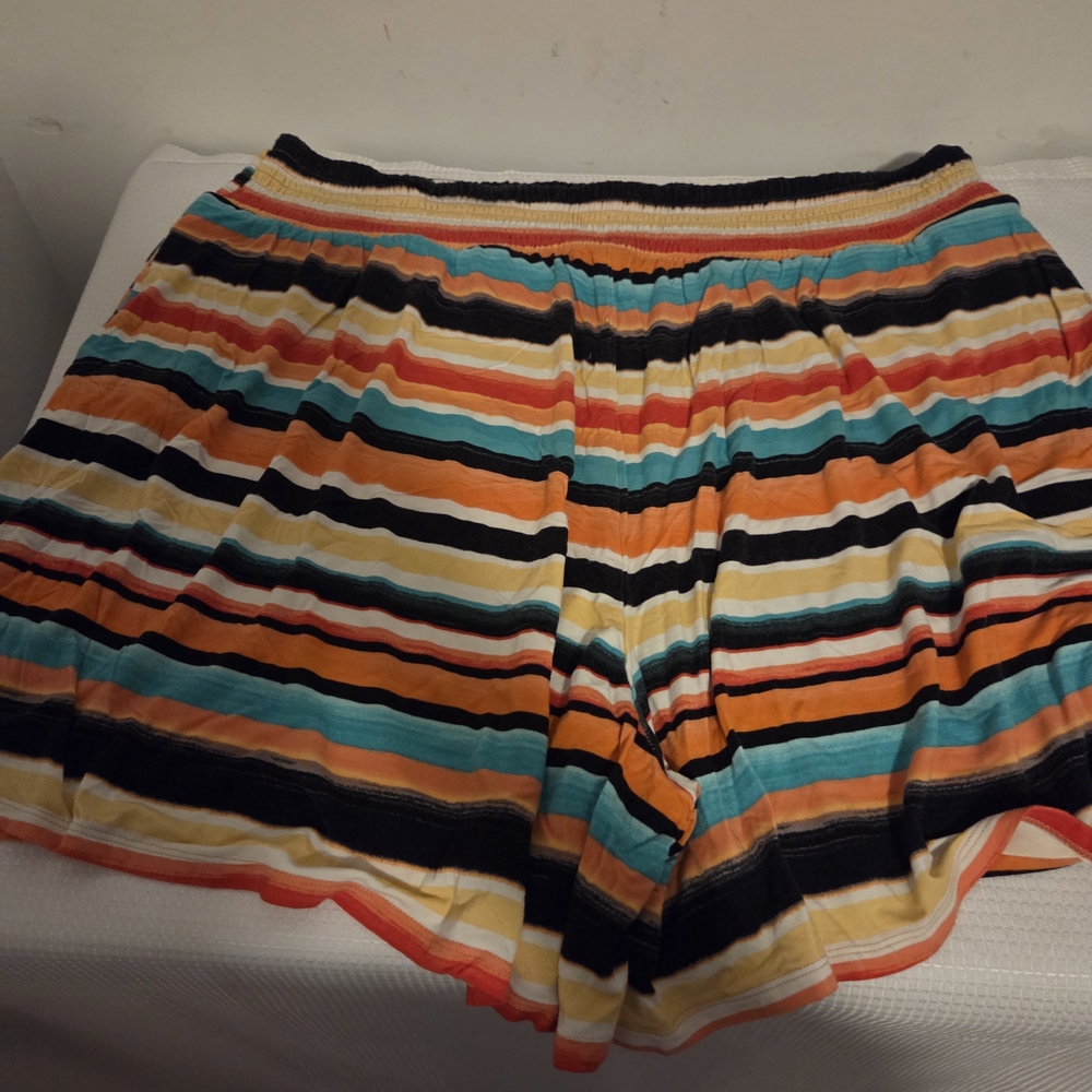 Torrid Vibrant Striped Shorts